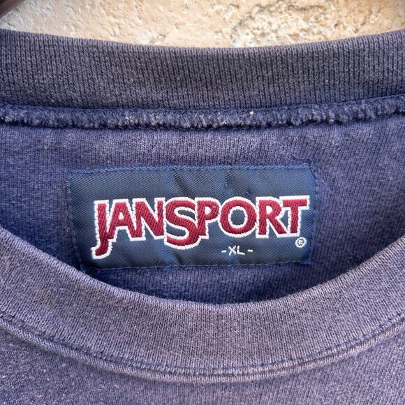 Vintage Jansport UW-Eau Claire Crewneck Sweatshirt Size XL - Picture 3 of 4